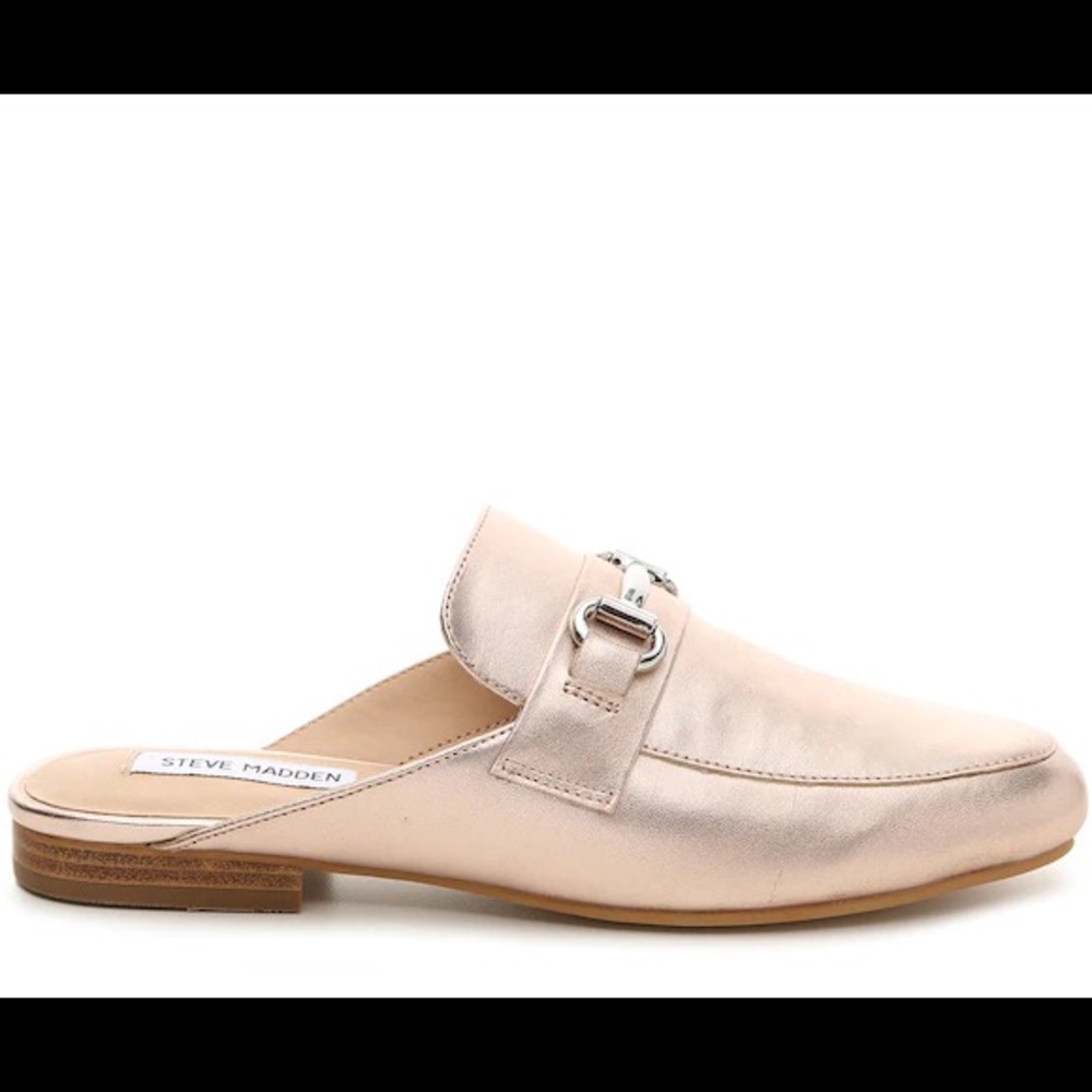 Brand New Steve Madden Kandi Gold Mules